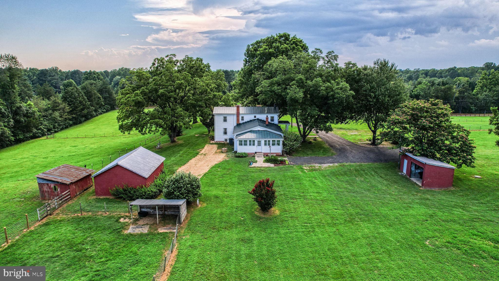 1815 Country Road Beaverdam, VA 23015 - Photo 41 of 92 AERIAL VIEW - DEPICTING EXTERIOR