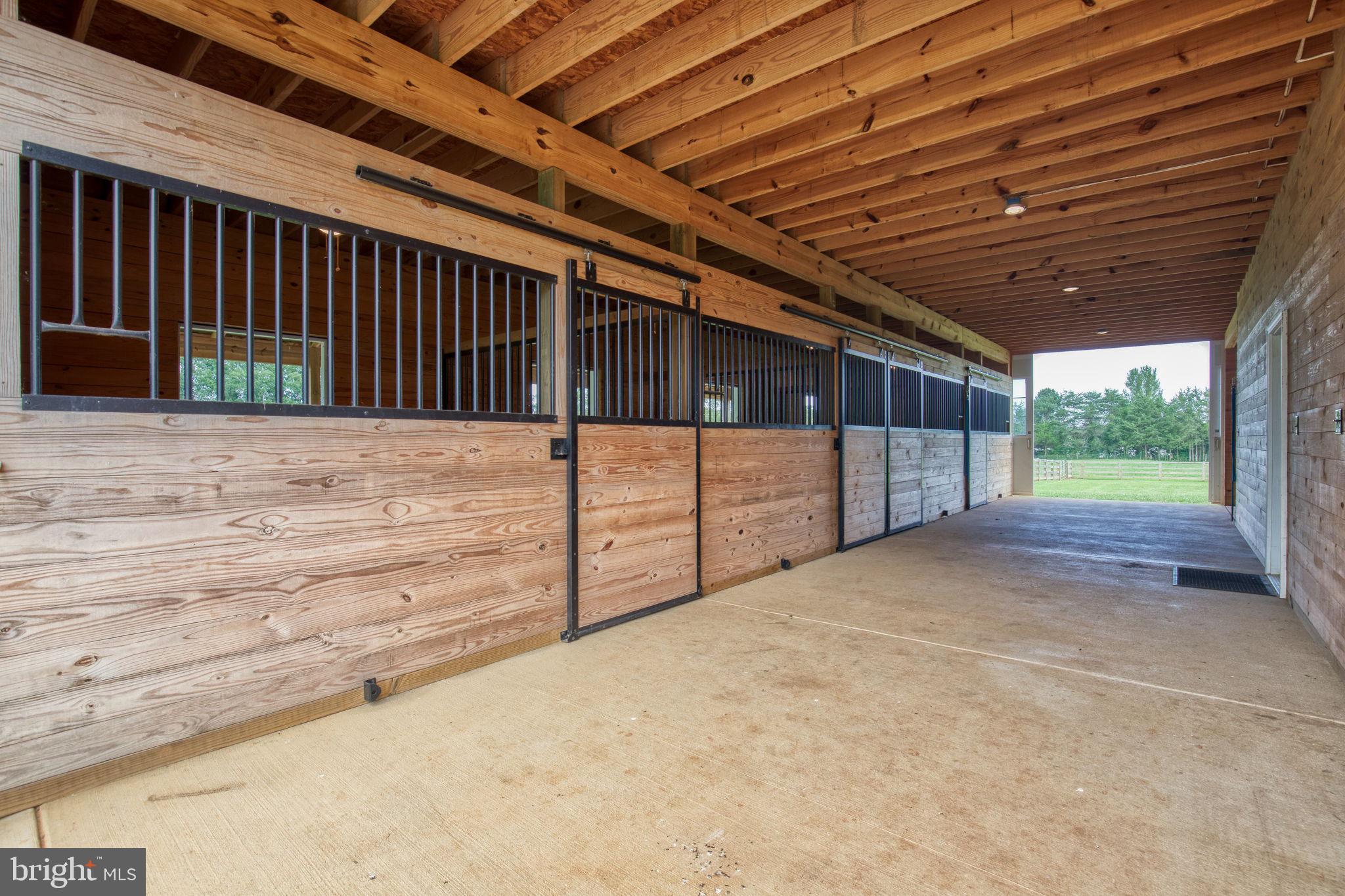 1815 Country Road Beaverdam, VA 23015 - Photo 84 of 92 ADDITIONAL STALL VIEW SHOWING SLIDING DOORS