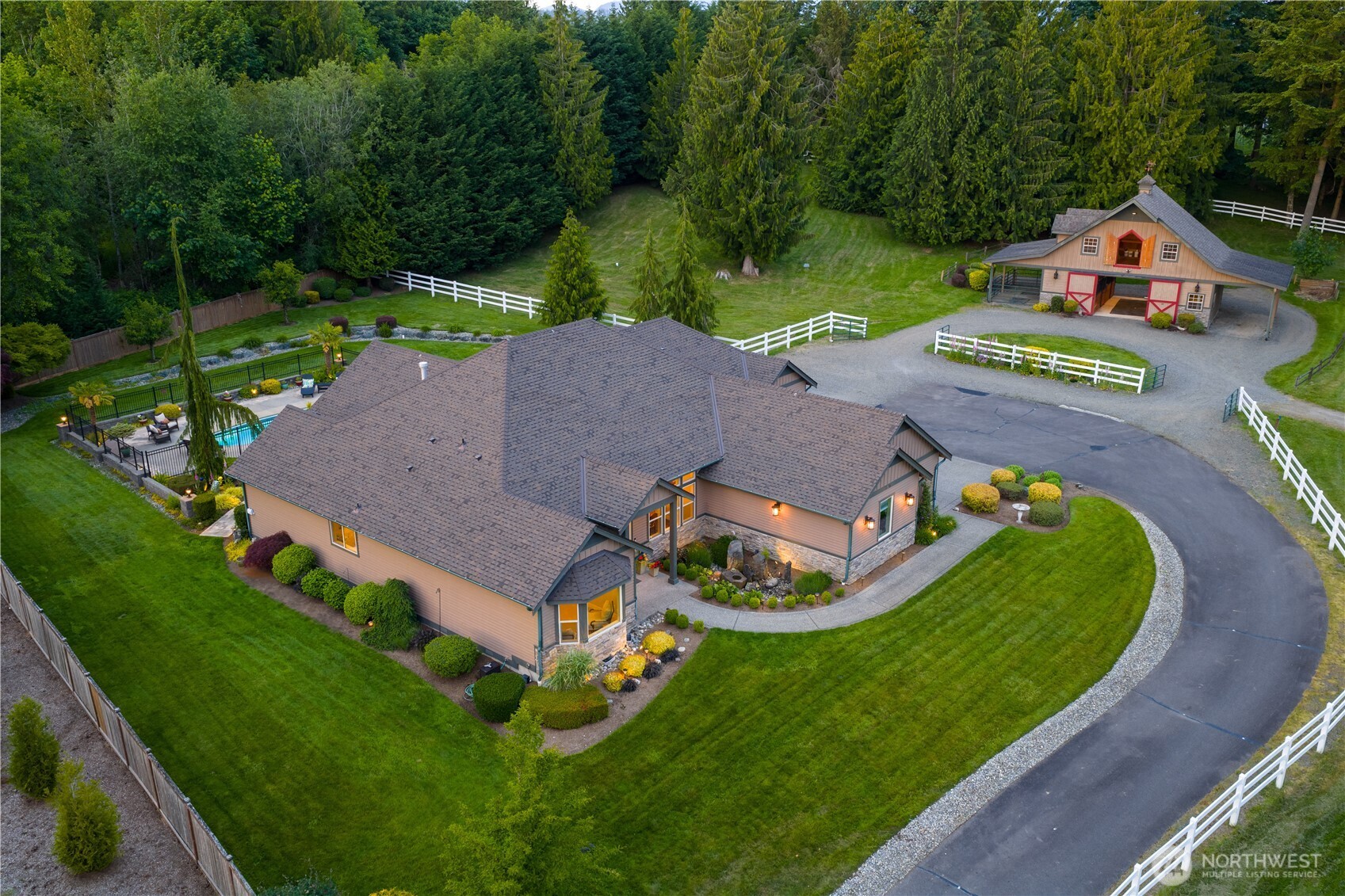 8211 Spada Road Snohomish, WA 98290 - Photo 1 of 35 an aerial view of a house