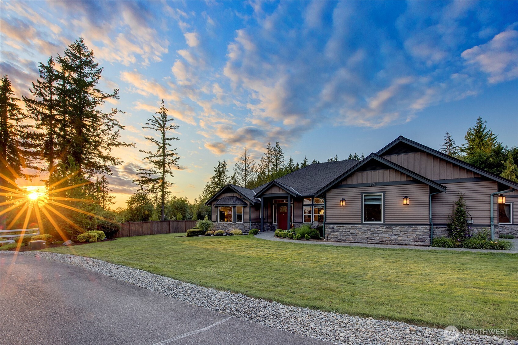 8211 Spada Road Snohomish, WA 98290 - Photo 3 of 35 a front view of house with yard and green space