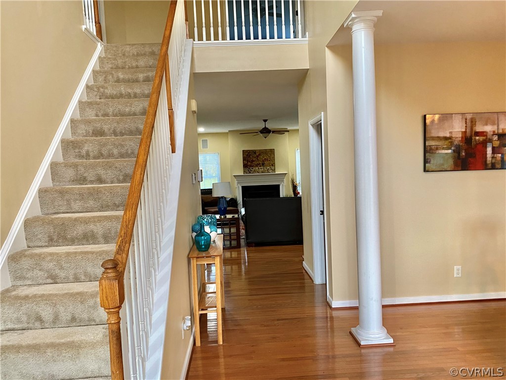 View from front door