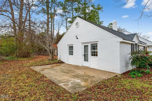 a view of a storage room