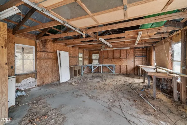 a view of a storage & utility room