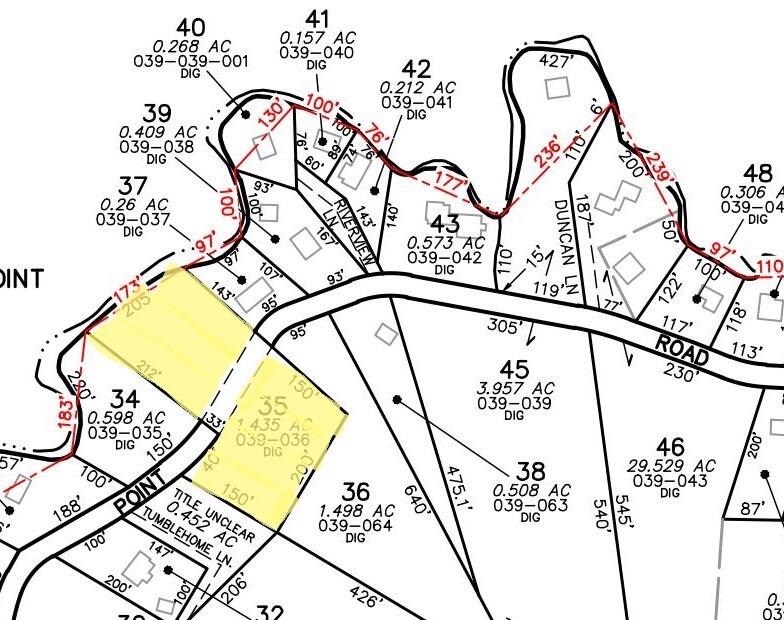 231 Otis Point Road Tenants Harbor, ME 04860 - Photo 7 of 47 Close up of lot
