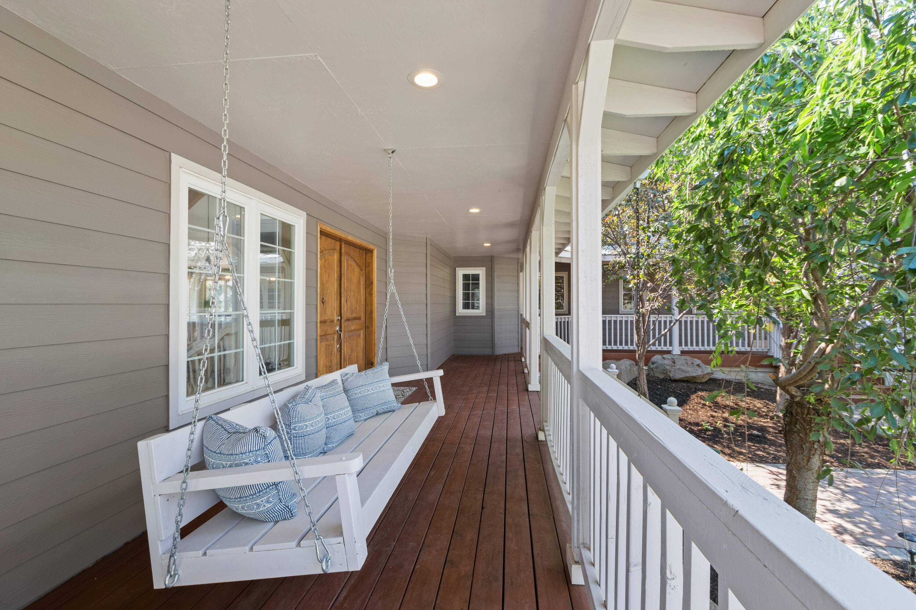 21017 Southwest Gift Road Bend, OR 97703 - Photo 16 of 51 Front Deck Swing