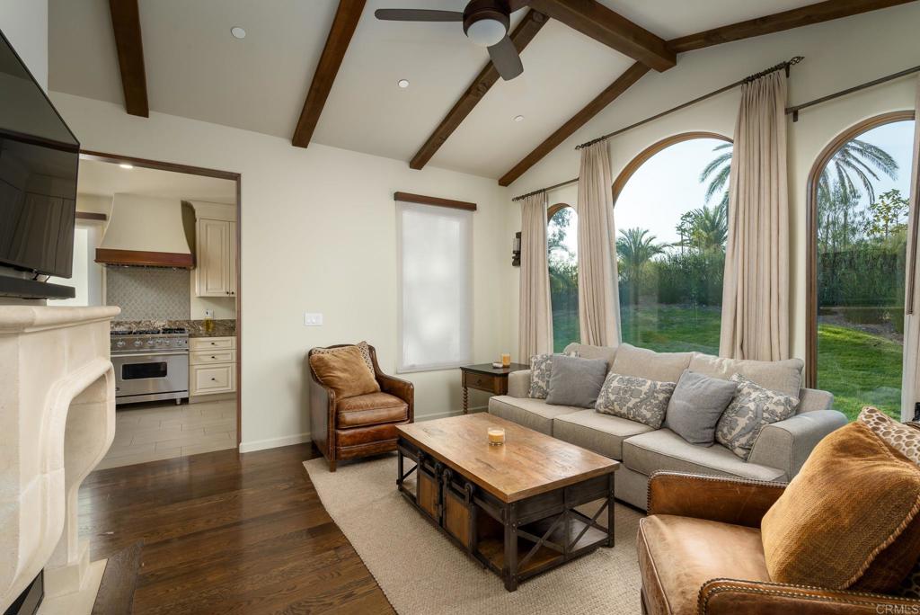 7029 Las Colinas Rancho Santa Fe, CA 92067 - Photo 3 of 10 a living room with furniture and a large window