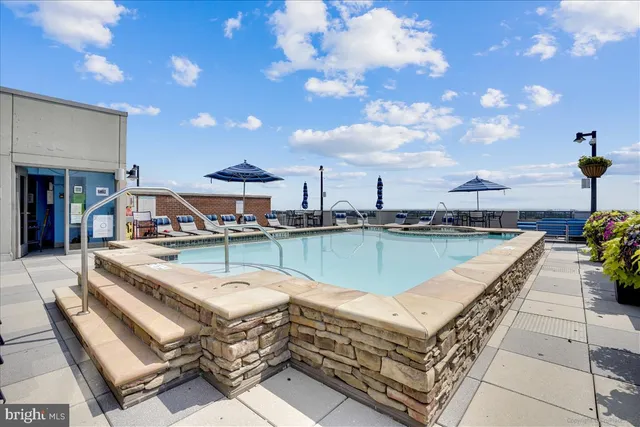 a outdoor view with sitting space