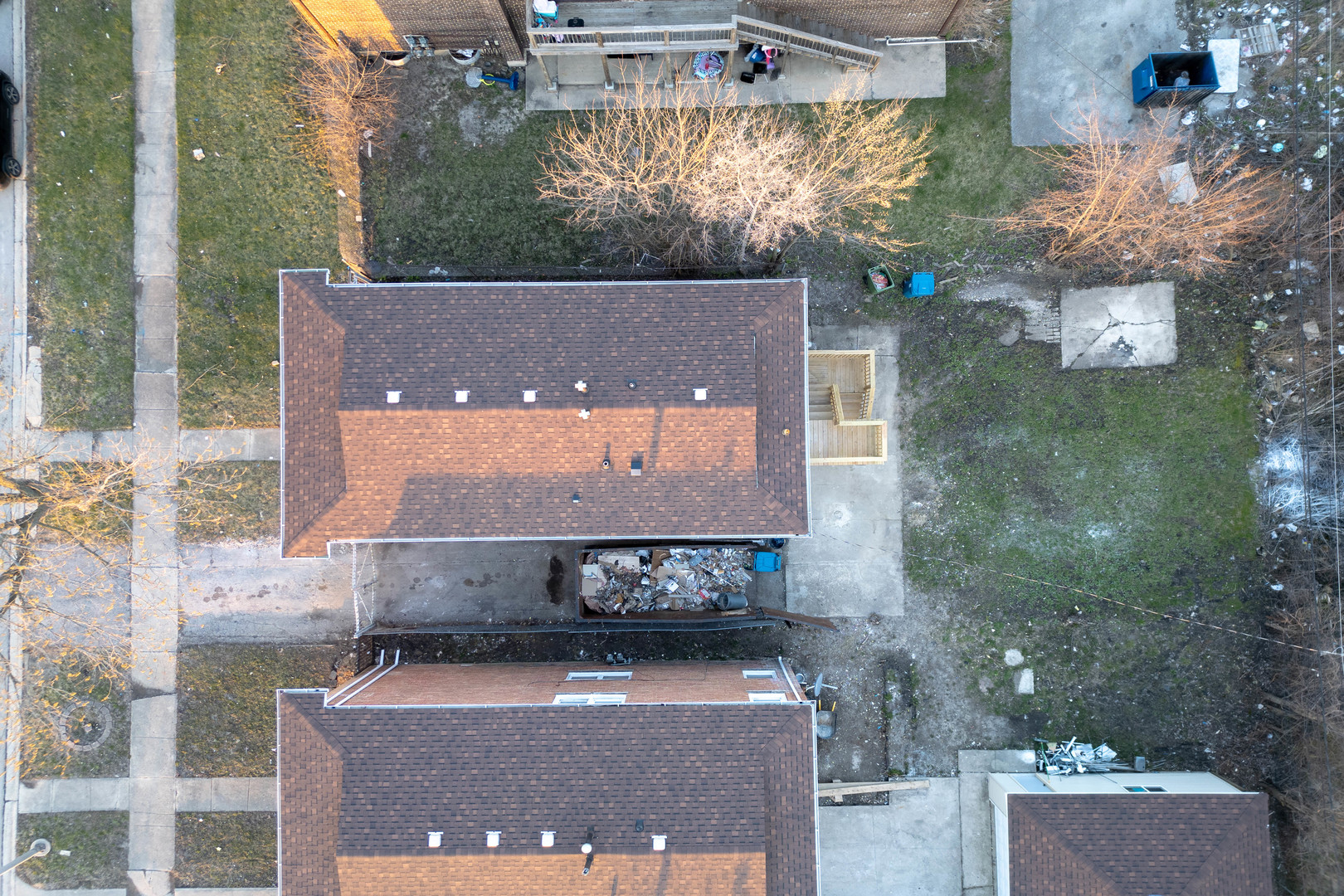 432 West Hickory Street Chicago Heights, IL 60411 - Photo 23 of 23 an aerial view of a house with a yard