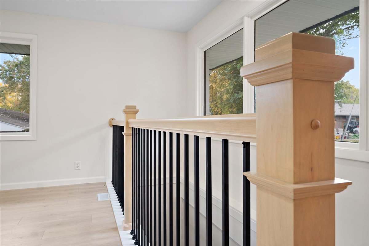 5 Ridgemont Road Normal, IL 61761 - Photo 35 of 58 a view of a porch with wooden floor