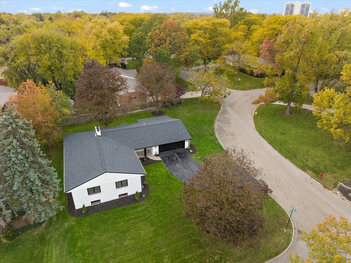 5 Ridgemont Road Normal, IL 61761 - Photo 53 of 58 an aerial view of a house with pool yard and outdoor seating