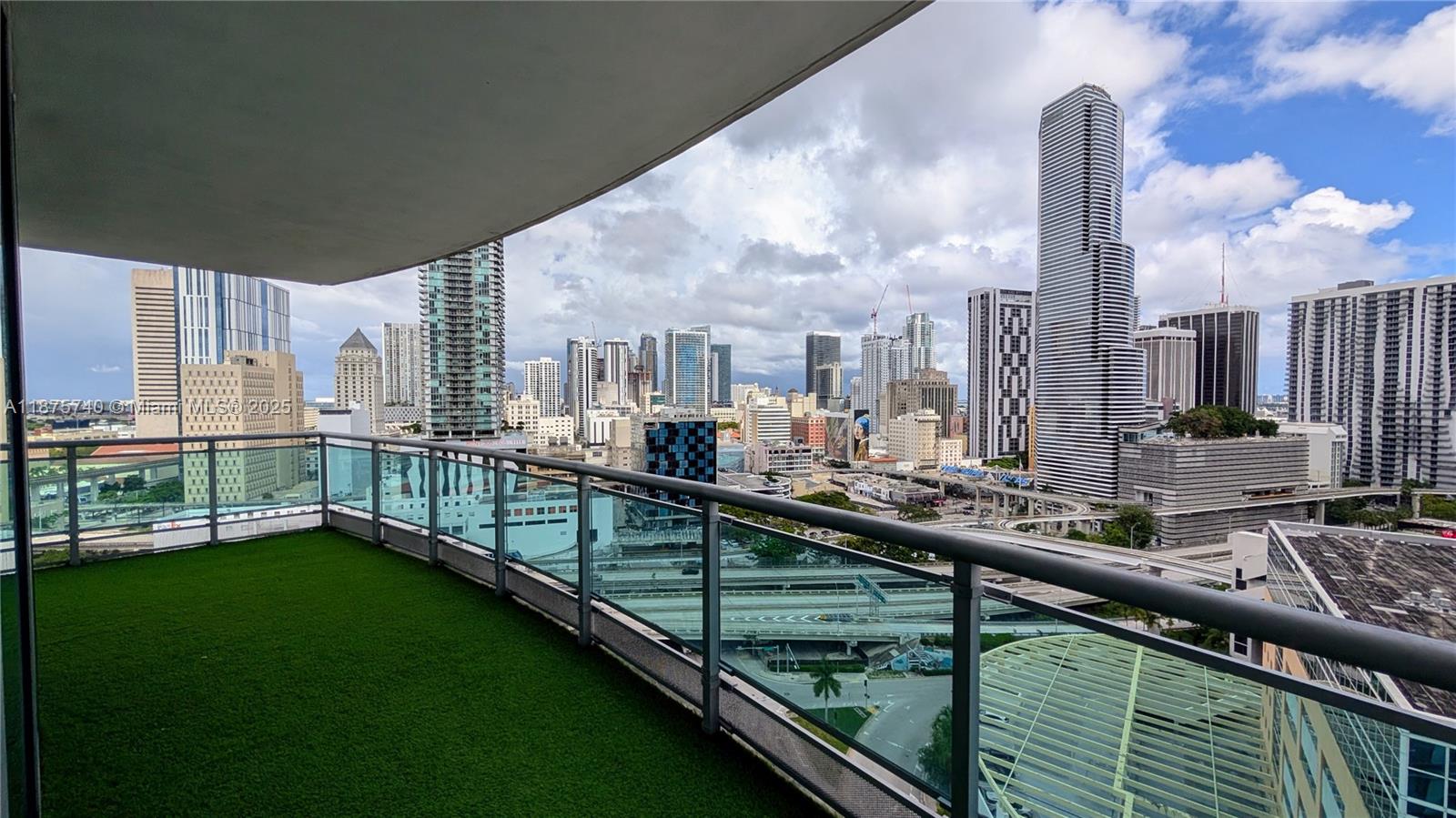 350 South Miami Avenue, Unit 1901 Miami, FL 33130 - Photo 55 of 81 a view of swimming pool with a balcony and mountain view