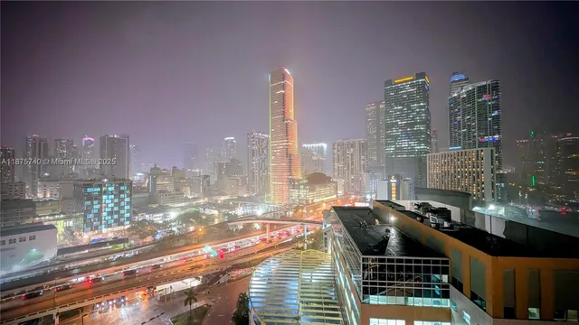 a city view with lot of high rise buildings
