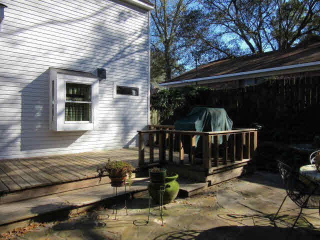 952 Schaub Avenue Mobile, AL 36609 - Photo 16 of 20 Back Patio with Courtyard of Carolina Stone