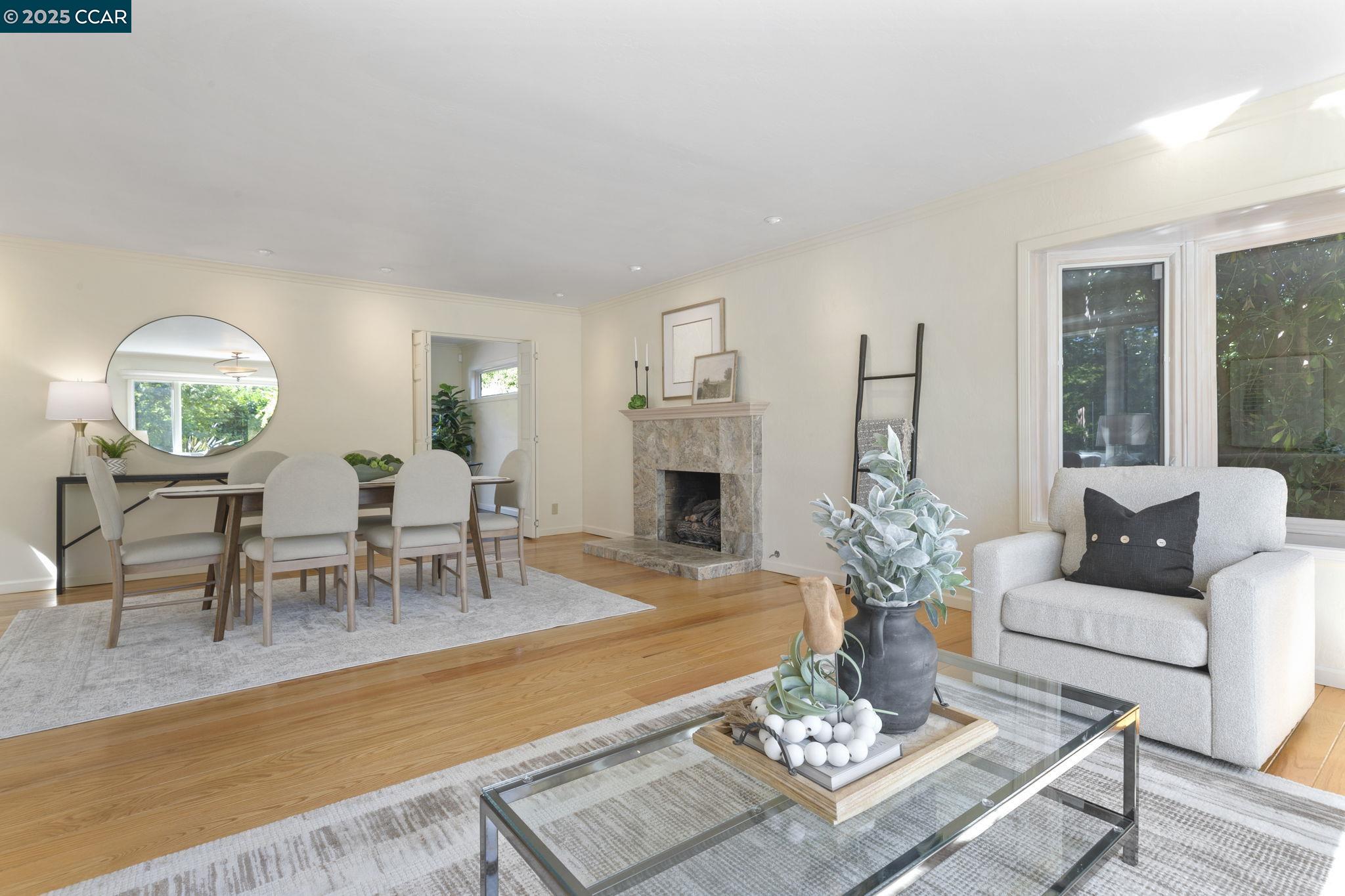 275 Gil Blas Road Danville, CA 94526 - Photo 12 of 39 a living room with furniture and a fireplace