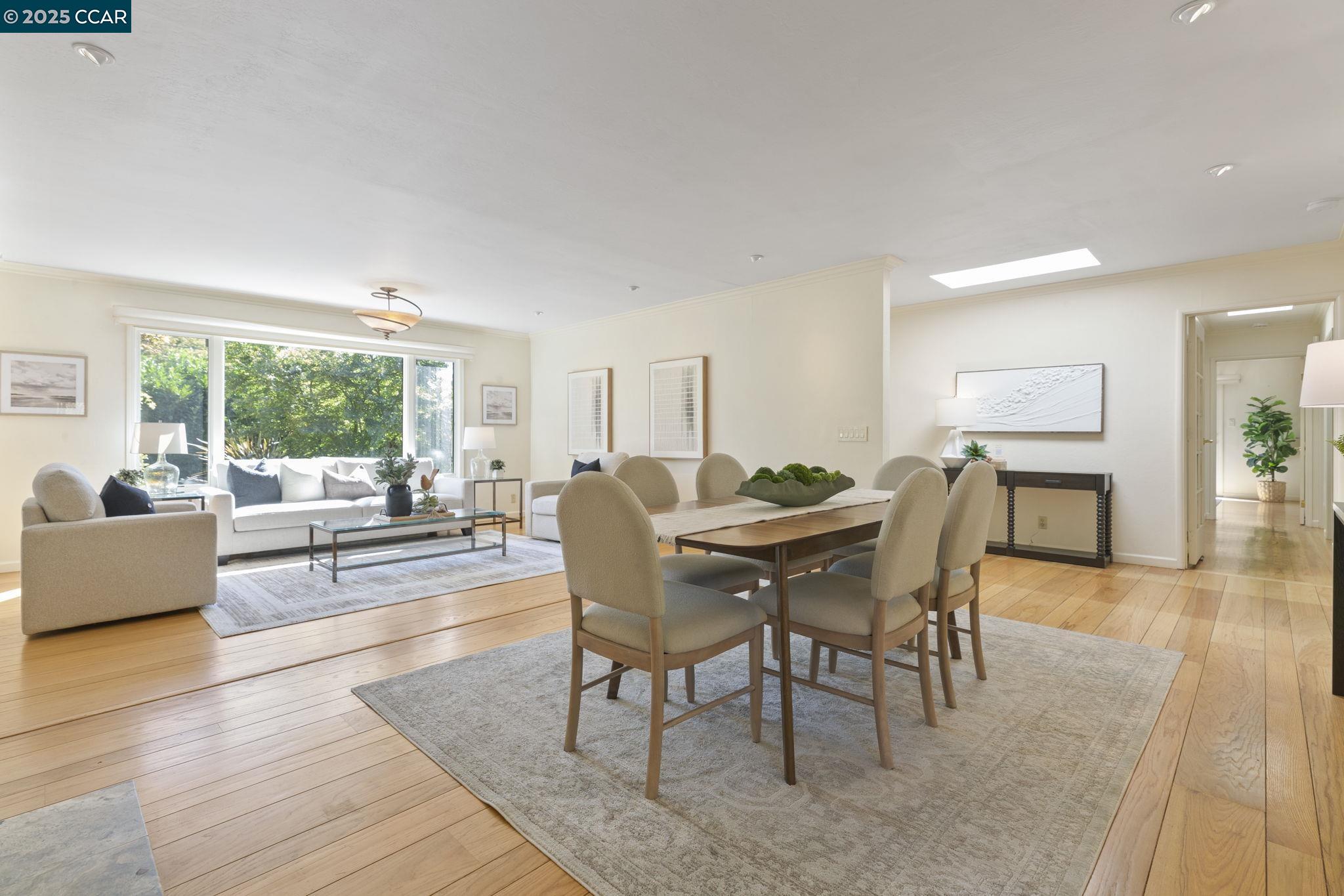 275 Gil Blas Road Danville, CA 94526 - Photo 15 of 39 a view of a dining room with furniture and wooden floor