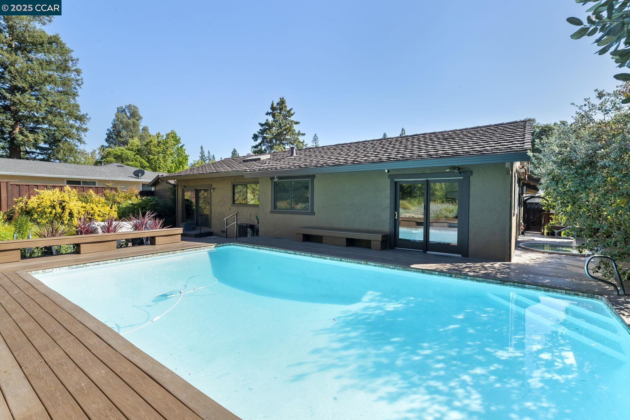 275 Gil Blas Road Danville, CA 94526 - Photo 31 of 39 a view of a house with swimming pool