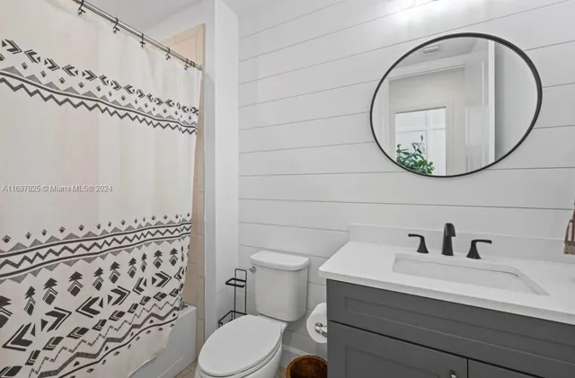 a outdoor space with furniture