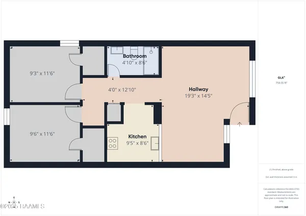 $600 | 102 Marigny Circle, Unit C, Duson, LA 70529