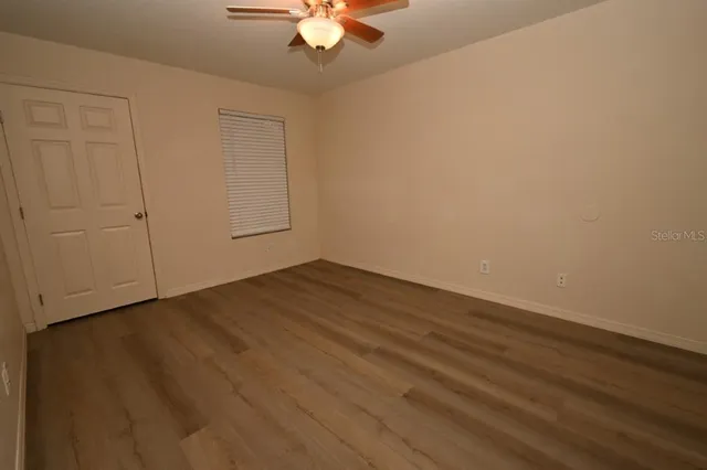 wooden floor in an empty room