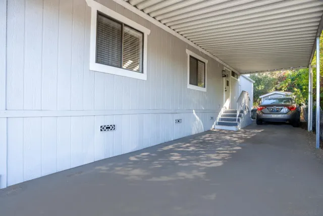 a view of a yard from a window