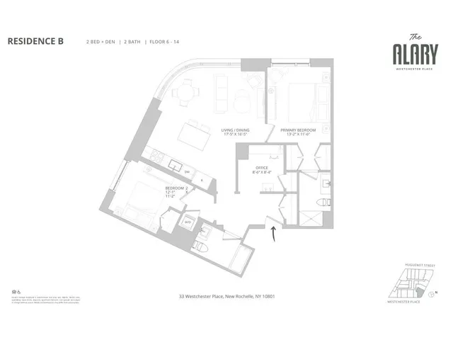 $4,999 | 33 Westchester Place, Unit 6B, New Rochelle, NY 10801