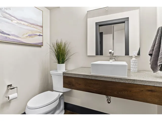 a view of furniture in a room