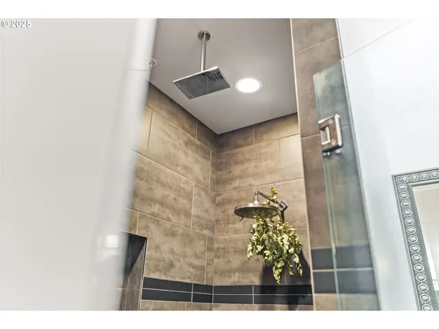 a view of a patio with table and chairs