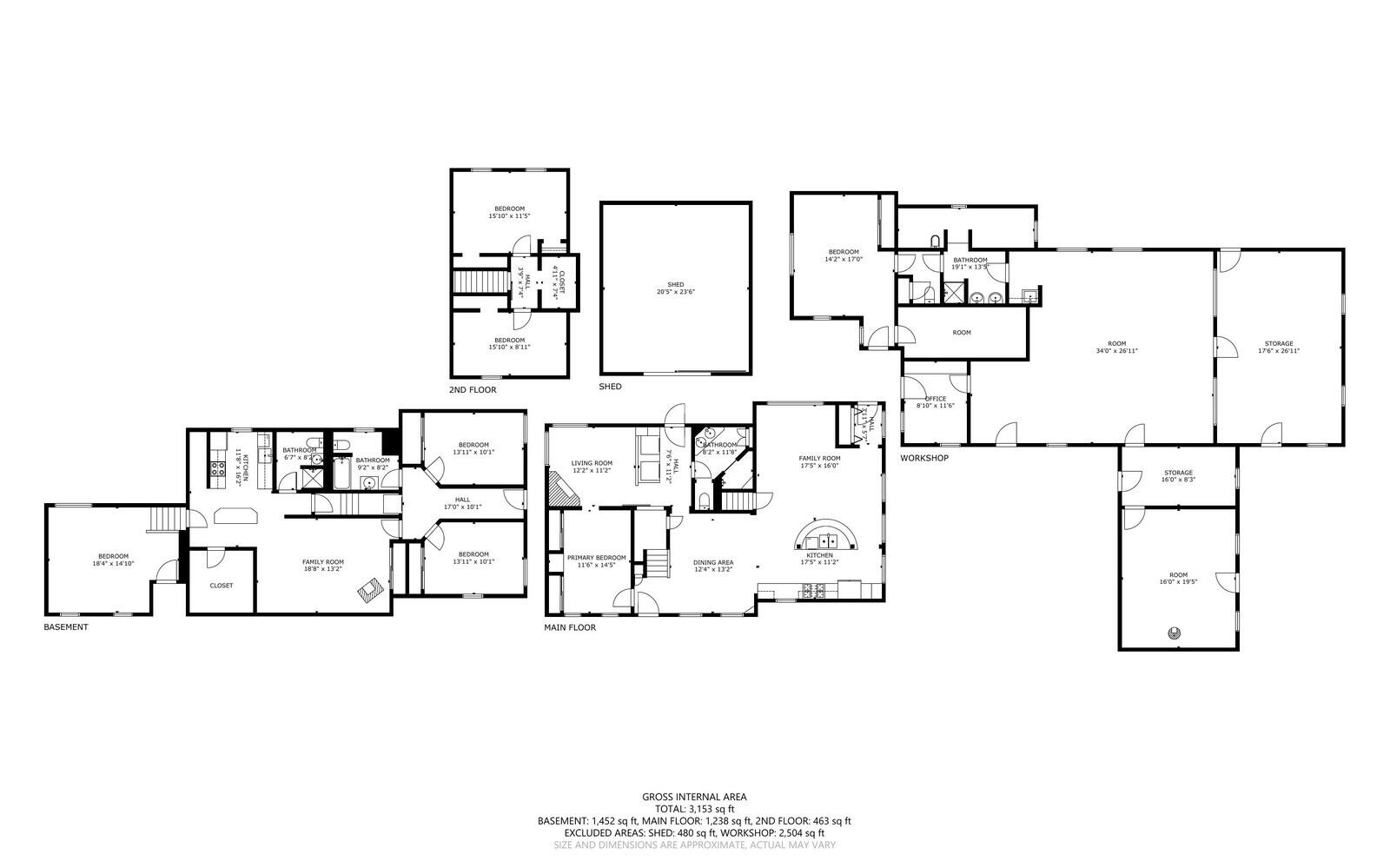 277 Wooster Hill Road Rome, ME 04963 - Photo 49 of 49 Floor plan