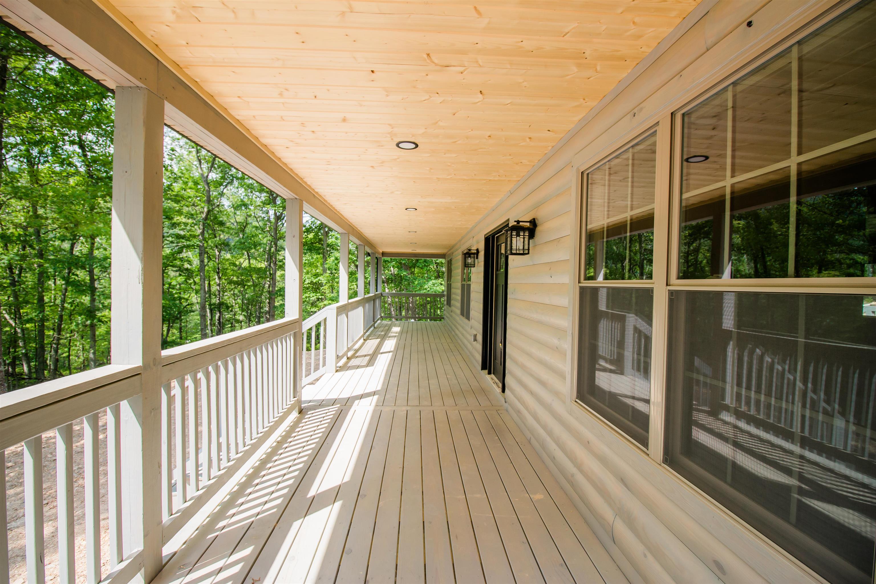 60 Trout Pass Mathias, WV 26812 - Photo 46 of 46 a view of a balcony with wooden floor