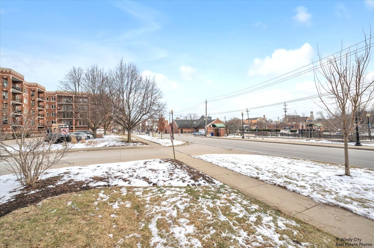 455 West Front Street, Unit 2208 Wheaton, IL 60187 - Photo 3 of 20 a street view with large trees