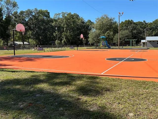 a view of basketball court