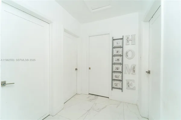 a view of room with walk in closet