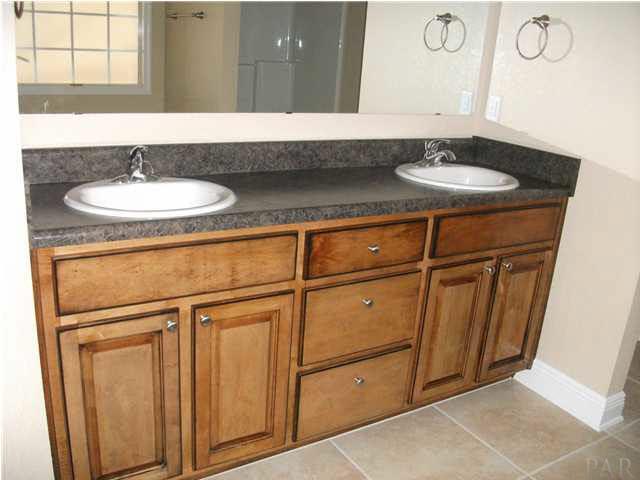3026 Wallace Lake Road Pace, FL 32571 - Photo 17 of 24 Master Bathroom Double Vanity