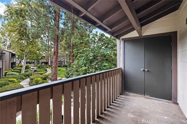 a view of a porch with furniture