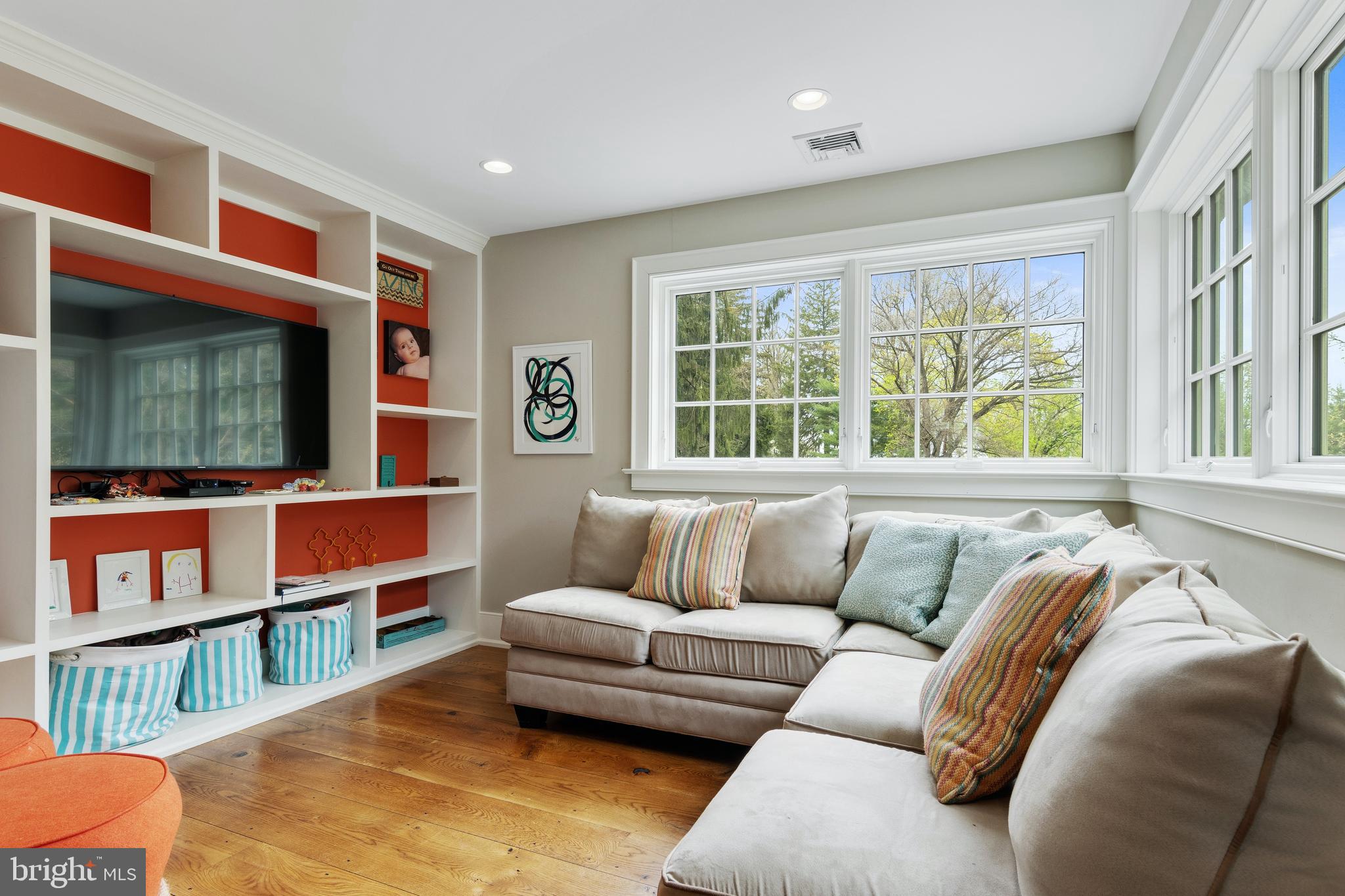 35 Steeplechase Road Devon, PA 19333 - Photo 51 of 64 TV room / FR on 2nd floor with built-ins