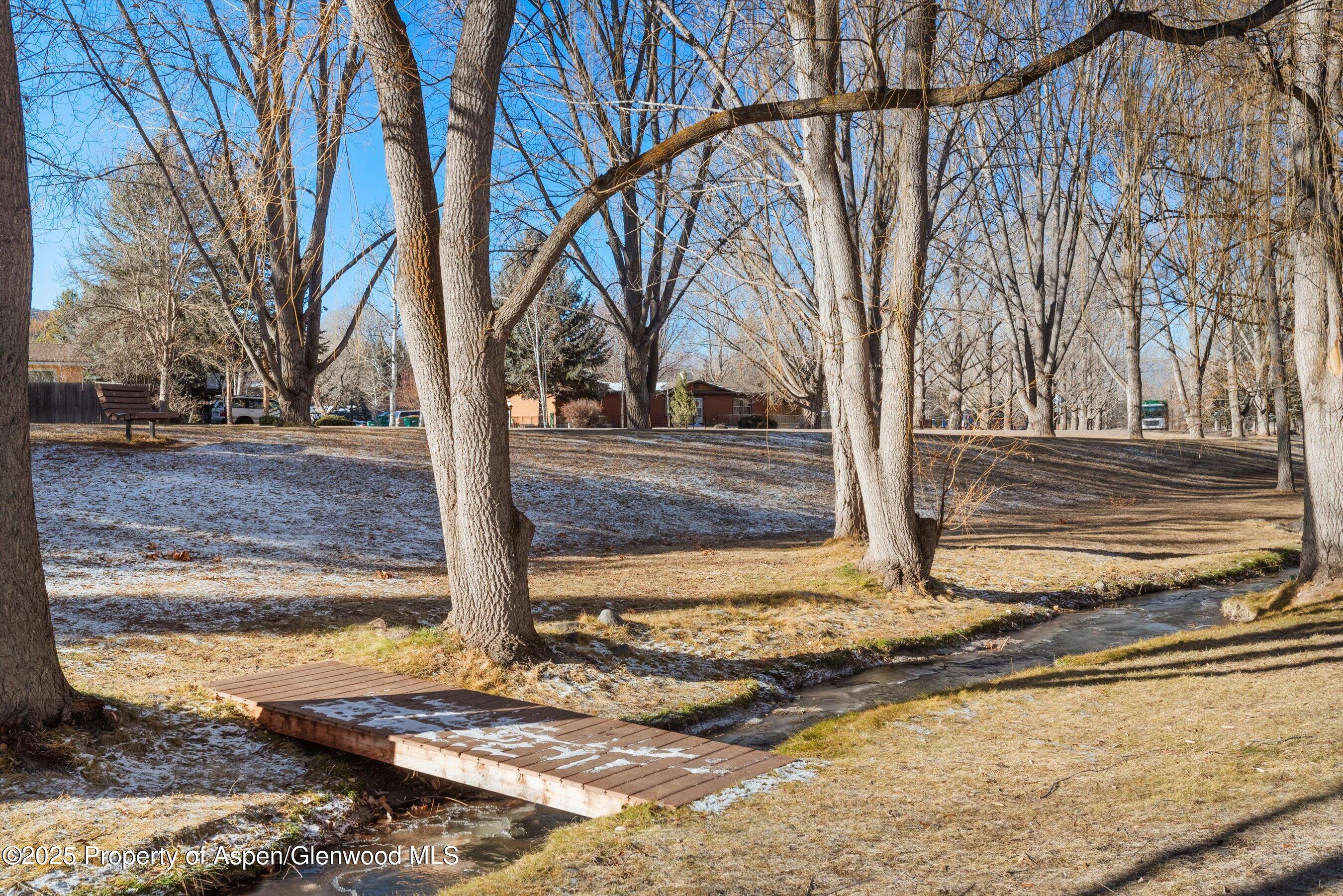 93 Quail Run Carbondale, CO 81623 - Photo 29 of 36 a view of a house with a yard covered in snow