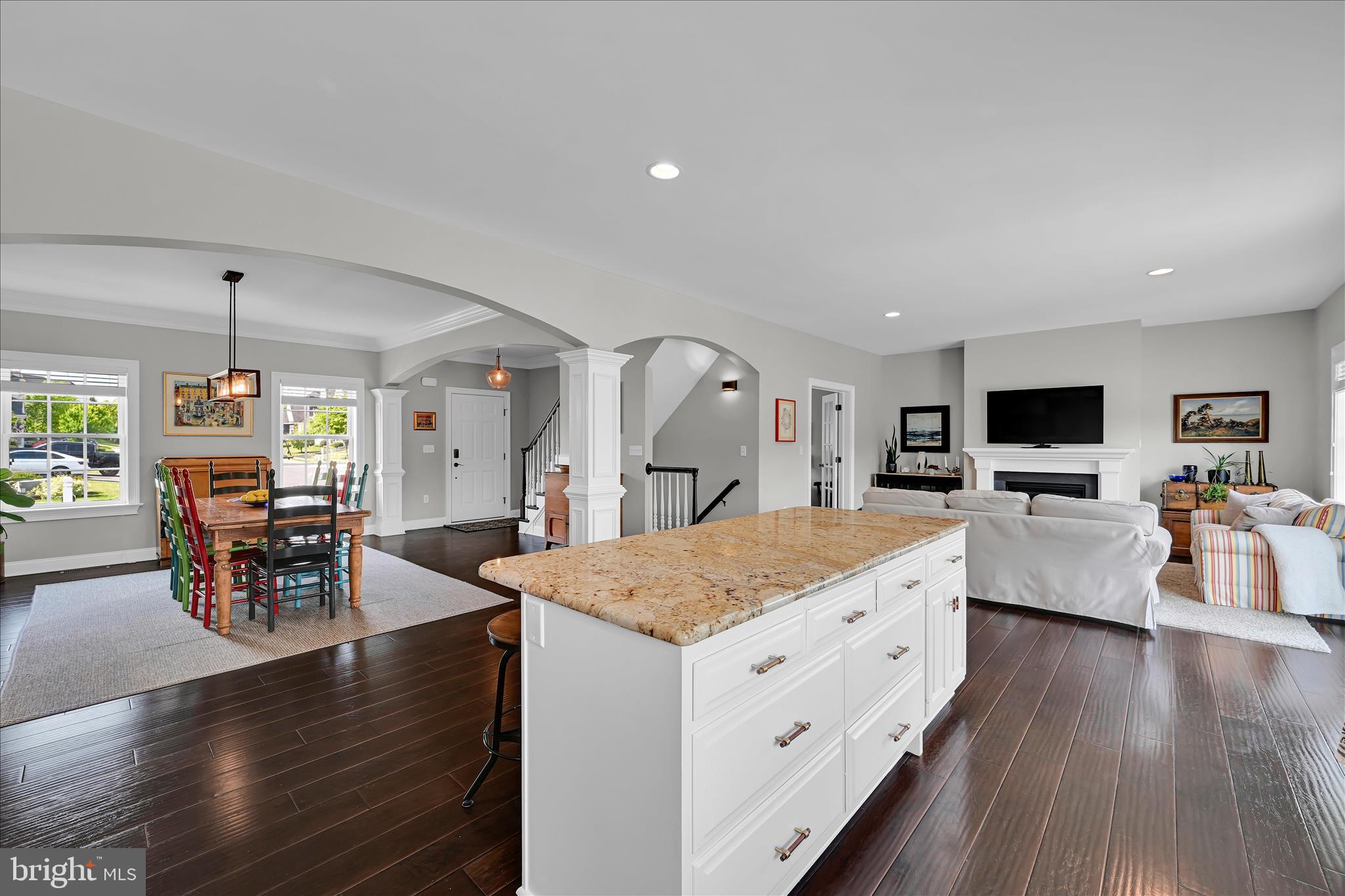678 Integrity Drive Lititz, PA 17543 - Photo 9 of 51 a living room with furniture and view of kitchen