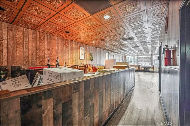 a view of livingroom with furniture and wooden floor