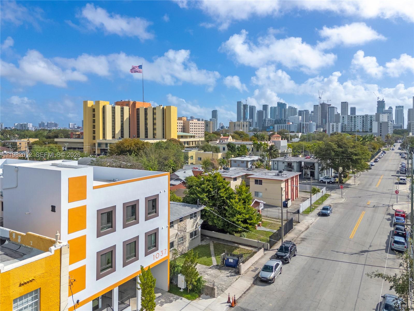 1037 Northwest 2nd Street, Unit 2B2 Miami, FL 33128 - Photo 13 of 15 a view of a city
