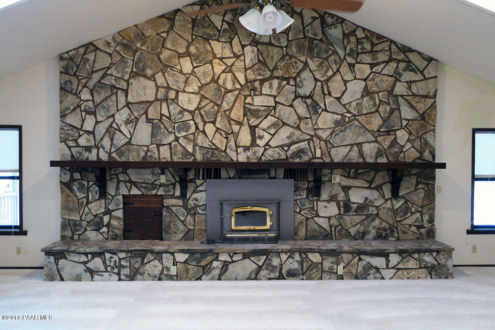 1807 Thumb Butte Road Prescott, AZ 86305 - Photo 6 of 41 Wood Fireplace