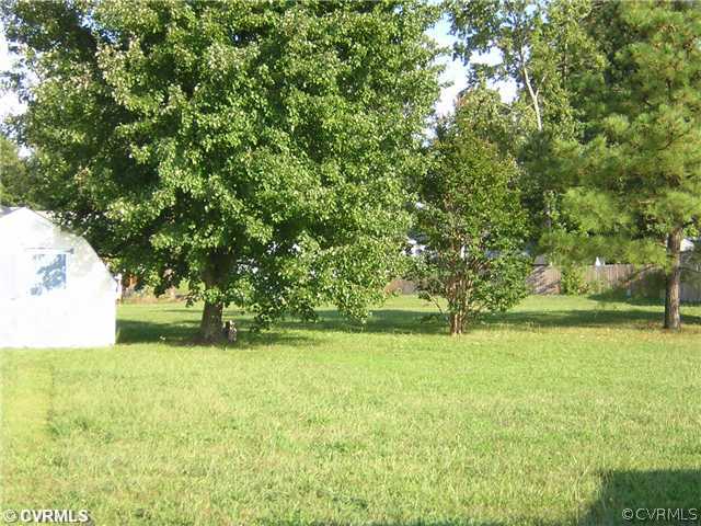 4807 Parrish Branch Road Midlothian, VA 23112 - Photo 2 of 4 Yard/Garden - Large Backyard with storage shed.