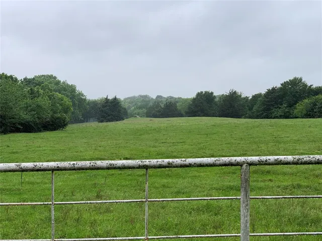 a view of a field with a field