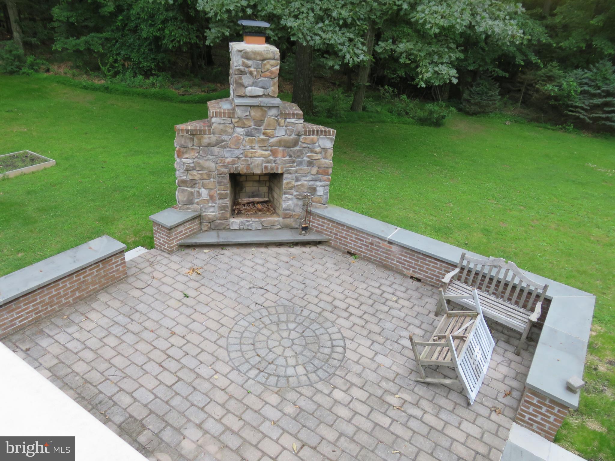 1051 Hook Road Westminster, MD 21157 - Photo 6 of 30 Custom Design & Half Wall Stone Patio