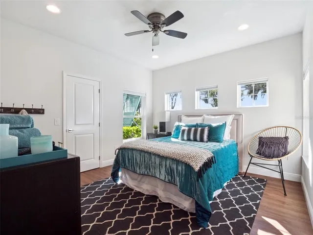 a room with furniture and window