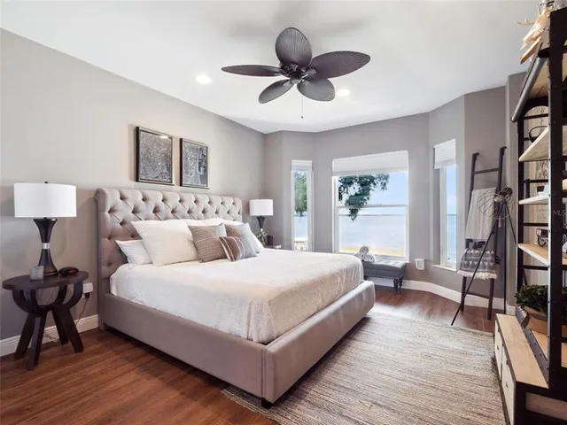 a room with furniture and window