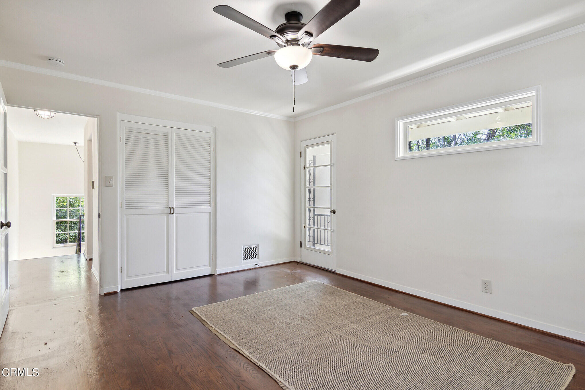 1827 West Mountain Street Glendale, CA 91201 - Photo 19 of 31 an empty room with fan and a ceiling fan