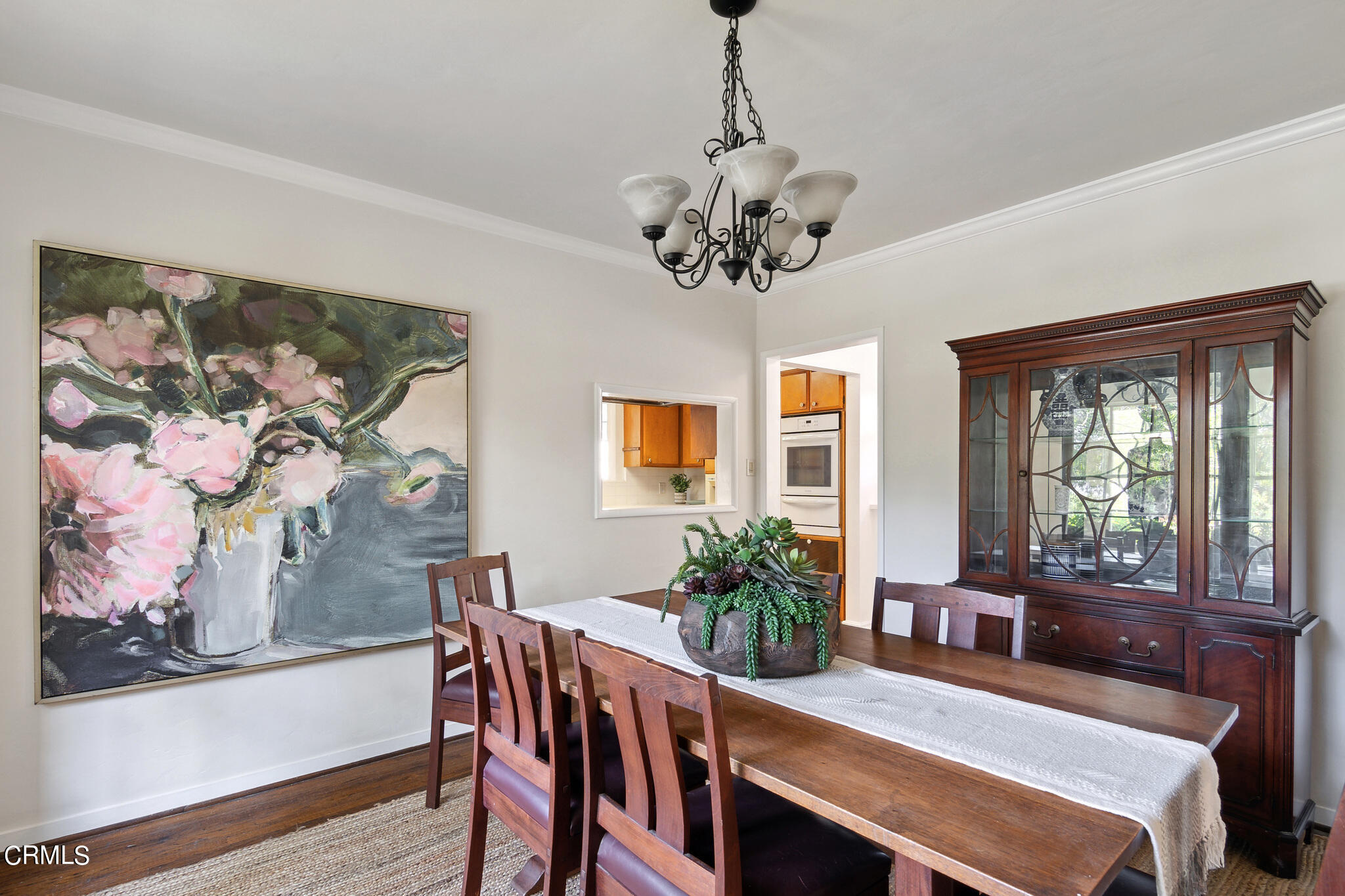 1827 West Mountain Street Glendale, CA 91201 - Photo 6 of 31 a view of a dining room with furniture window and wooden floor