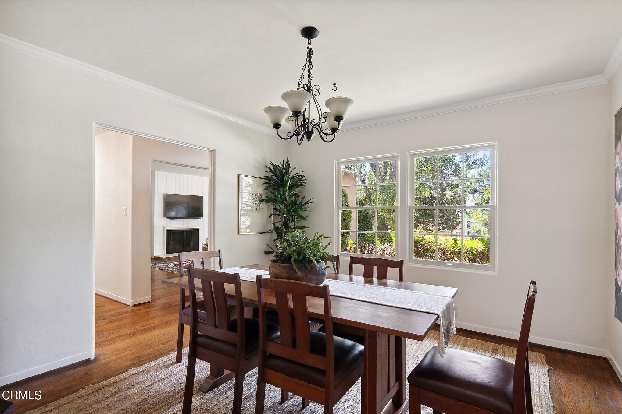 1827 West Mountain Street Glendale, CA 91201 - Photo 7 of 31 a view of a dining room with furniture window and wooden floor