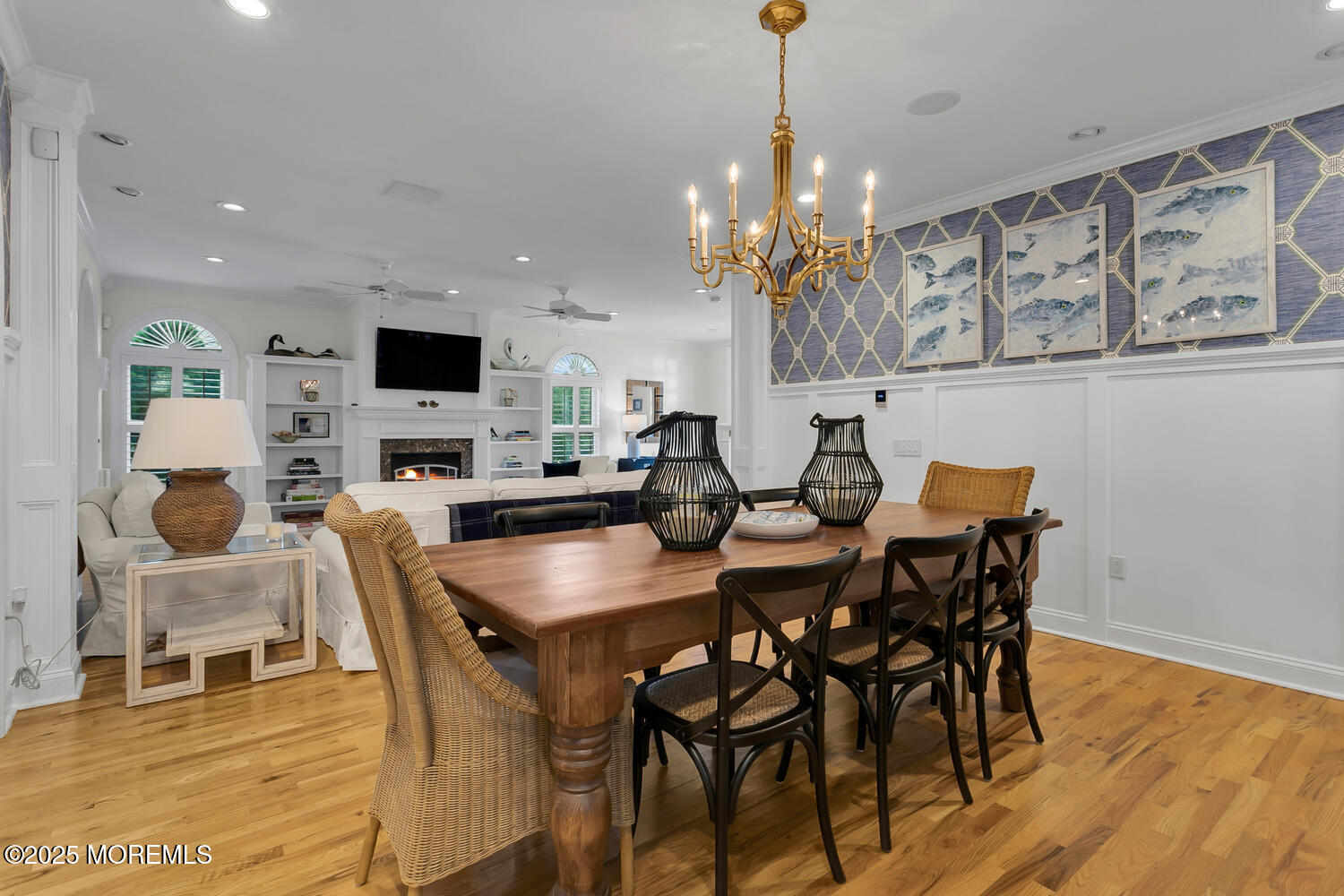 109 Salem Avenue Spring Lake, NJ 07762 - Photo 15 of 67 a view of a dining room with furniture and wooden floor