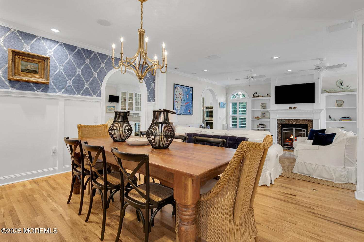 109 Salem Avenue Spring Lake, NJ 07762 - Photo 17 of 67 a view of a dining room with furniture and wooden floor